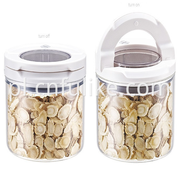 Clear Glass Canisters